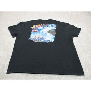 Harley Davidson Shirt Men 3XL XXXL Avalanche Denver Colorado Motorcycle Mechanic